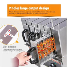 Commercial Electric BBQ Grill, 3600W Smokeless 50 Skewers Grill Oven Machine, 5 Groups Kebab Rotisserie Making Skewers Oven with Adjustable Temperature, for Garden Picnic Camping Indoor Outdoor