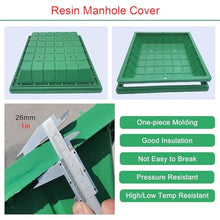 Sewer Covers with Portable Extract Hole Drain Pit Covers for 1631 Inch SizesAccess Plates for OutdoorSystems