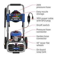 Westinghouse WPX3200e Electric Pressure Washer, 3200 Max PSI and 1.76 Max GPM, Universal Motor, Onboard Soap Tank, Spray Gun and Wand, 5 Nozzle Set, for Cars/Fences/Driveways/Homes/Patios/Furniture