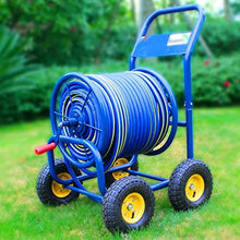 hosepipes for garden on reel Garden Hose Reel Cart, Outdoor Large Garden Hose Reel with Wheels, Household Car Wash Cleaning Water Pipe Storage Rack, Agricultural Irrigation Truck with Hose(+30m pipe