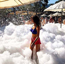USPOINT Party Foam Machine with Foam Cannon and Water Tank Yellow