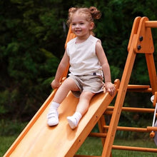 Avenlur Juniper 4-in-1 Outdoor Play Gym with Swing, Slide, Ladder, Climbing Wall - Indoor/Outdoor