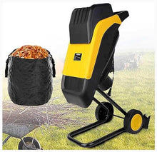 Acivirdde Garden Shredder, 2500w Silent Shredder, Small Garden Shredder and Chipper for Yard Wood and Hard Branch Debris (10m)