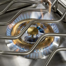 The Chimney Shop Summerset Quest TRL Sizzler Built-in Single Side Burner for Natural Gas Outdoor Kitchens 15,000 BTU Stainless Steel Cooking Burner