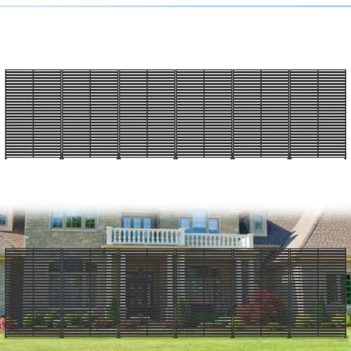 Trygoal 72" Privacy Screen Outdoor Privacy Fence Panel for Patio