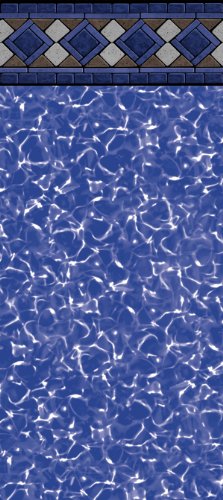 Swimline 30-Feet Round Grand Tile Unibead Pool Liner 52-Inch