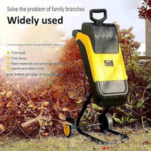 YXCUSAM Garden Shredder, 2500w Branch Chipper, Multifunctional Wood Chipper with 45l Collection Bag for Yard, Farm (40m)