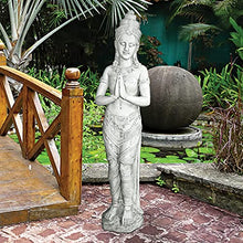 Design Toscano Thai Teppanom Asian Garden Statue 62 Inch Antique Stone Finish