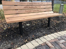 Roudebush Company Memorial Park Bench