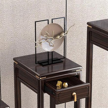 M3b6G8p1 bonsai pot stand Chinese Floor Bonsai Stand with Drawer(Large)