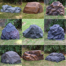Patio False Stone Cover, Fiberglass, Hollow Outdoor False Stone for Lawn and Garden Landscaping