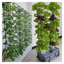GeRRiT Hydroponics Growing System Indoors Smart Hydroponics System with Light Vertical Hydroponic Tower Gardening Equipment Planters,Hydroponic Growing Kits & Systems