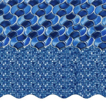 IJOWEEN 18 x 34-Feet Overlap Oval Above Ground Swimming Pool Liner, 25 Gauge Thick
