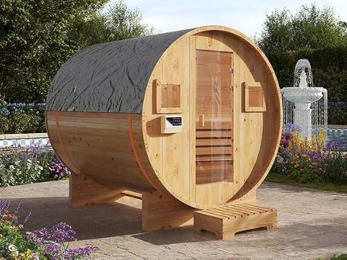 SunSwell Outdoor Barrel Sauna