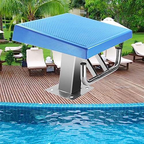DPDZSW Swimming Pool Diving Platform, Professional Pool Diving Board, Non-Slip, Stainless Steel Base, Diving Equipment for Swimming Pools and Professional Competition