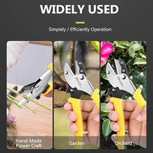 MVNOIRE Pruning Shears With 5pc Blades Set For The Garden Scissors For Plants Pruner For Flower Soft Tree Branch Home DIY Tools