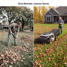 Mowrator S1 4WD 18Ah Remote Control Lawn Mower, Wide Wheels, 40° Slope
