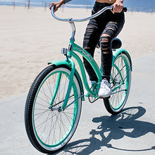 Firmstrong Bella Classic Women's Beach Cruiser Bicycle Mint Green