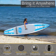 Solstice by Swimline Bora Bora Inflatable Stand Up Paddleboard Multi