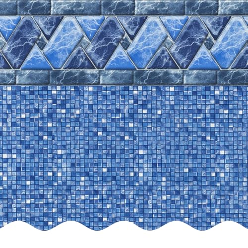 Smartline 30 ft Round Swimming Pool Liner | Stone Harbor