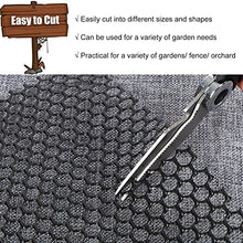 ERRULAN Black Plastic Mesh Fence Roll Barrier Netting, 3 Inch Holes, 5/10/15/20/25/30/50m Extra Long Garden Netting, Flexible Balcony Privacy System (Size : 1.2x50m(3.9x164ft))