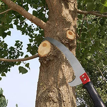 Telescopic Pole Saws Tree Pruners, Tree Trimmer with Adjustable Pole (18FT/24FT), Tree Pruner Pole Saw Manual Extendable Long Tree Pruner Extendable, Pole Pruning Saw,5.4m/18FT
