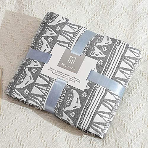 Blankets All Seasons Cotton Gauze Yarn Blanket Bed Cover Baby Bedspread Sleeping Cover Quilt Kids Sleeper Duvet,20.5x230cm