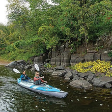 ADVANCED ELEMENTS AdvancedFrame™ Convertible Elite SE Kayak with Pump Light Blue