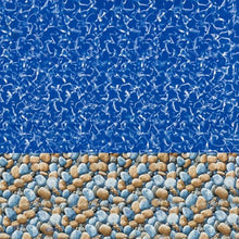 Swimline Overlap Pool Liner for Above Ground Pools, Bedrock, 21 (Round), 48/52 Inch Wall, 25 Gauge