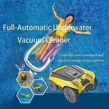 KANGJIEM Cordless Robotic Pool Cleaner, Automatic Pool Vacuum Cleaner Swimming Pool Cleaner with 300 Mins Running Time and Fast Charging Ideal for Pool Surface Up to 860 Sq.Ft
