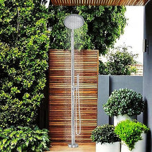 CFDZCP Outdoor Shower kit Portable Outside Shower W/Showerhead & Valve Controls, Outside Shower Station Fixture Rustproof Riser Garden Shower for Backyard Poolside Beach Spa