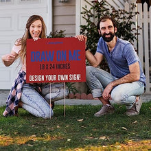 18” x 24” Corrugated Plastic Blank Yard Signs – Perfect for Printers, Crafts and Do It Yourself (Red, 200-Pack)