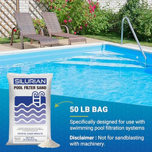 U.S. Silica Silurian 20 Grade Angular Pool Filter Sand, 50 lb Bag, 10-Pack