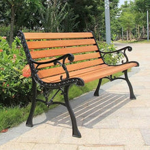 ERoomQ Outdoor GThe Bench,Patio Bench Park Bench Outdoor Conversation Couch, 49in Park GThe Bench Terrace Bench, Outdoor Double seat Courtyard cast Iron Metal seat