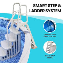 24 Inch Wide Swimming Pool Ladder for 48 to 54-inch Wall Height Pools