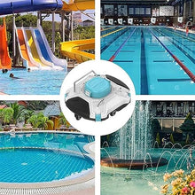 KANGJIEM Cordless Autonomous Pool Vacuum Cleaner, Robotic Pool Cleaner, Self-Parking, with 110 Mins Maximum Runtime, Pool Vacuum for Above/In Ground Flat Pool Up to 900 Sq Ft