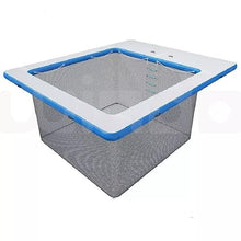 BOZHOUYUPIN 4MX3M Portable Inflatable Yacht water Pool Inflatable Floating Ocean Sea Swimming Pool, as picture show