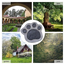 Garden Stepping Stone,Decorative Stone for Garden, Garden Stepping Stone for Outdoors, Bear Paw Modeling Pavers(26 x 29cm (10 1/4" x 11 3/8"))