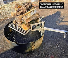 Heavy Duty Solid Welded Fire Pit Made from Steel. 14 deep x 36 Diameter.
