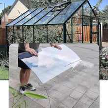 Polycarbonate Sheets All-Weather Outdoor Greenhouse Covering, Plastic Roofing Sheets Rainproof Insulation Protection(1.56x1365m)