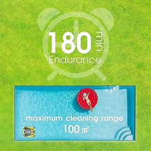 KANGJIEM Lightweight Cordless Robotic Pool Cleaner, Automatic Vacuum Cleaner with 300 Min Runtime & Fast Charging, Ideal for Above/In-Ground Flat Pools, for Effortless Pool Cleaning