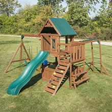 Swing-N-Slide Knightsbridge Plus Swing Set Wood Green