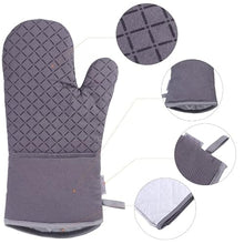 UOHLCX HBJWOV Set Of Oven Mitt And Heat Resistant Pot Holder Pad Protective Gloves The Goods For Kitchen
