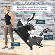 3G Cardio Elite RB Exercise Bike Recumbent Commercial Grade Gray/Silver