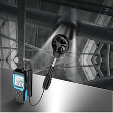 Portable Digital Anemometer Split Type for Wind Energy Temperature and Humidity Measurement
