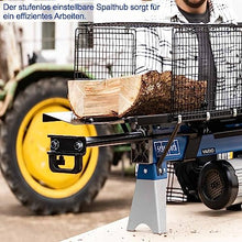 Scheppach Lying Log Splitter HL760LS Firewood Splitter Hydraulic Splitter, Electric 230 V, 2200 W Power, Splitting Force 7 Tonnes, Gap Length 520 mm, Includes Base Frame