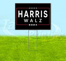 TampaPrinting Harris Walz YS00086 Yard Sign 18" x 24" with Metal Step Stake