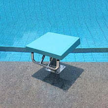 BABYCE Pool Diving Platform, 304 Stainless Steel Diving Board with Anti-Slip Countertop, Heavy Duty Jump Stand Pool Diving Board for Private Swimming Pools