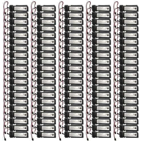 LINHUPAK (100-Pack) MR-J3BAT 3.6V 2000mAh Battery Replacement for servo Lithium Battery MR-J3 Drive M70 System