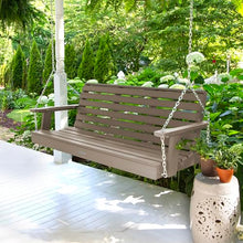 Highwood Weatherly Porch Swing 5 Feet, Woodland Brown